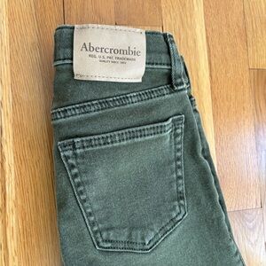 Abercrombie Olive Green Jeans Boys